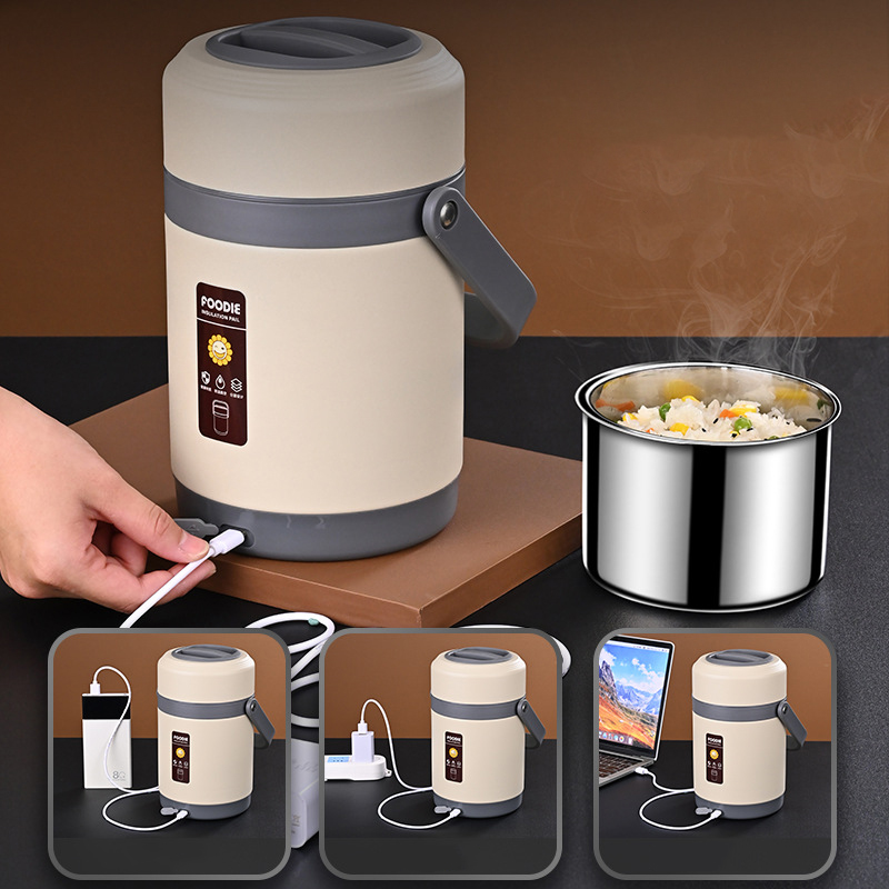 USB Electric Heated Lunch Boxe - Baby Food Warmer review and price
