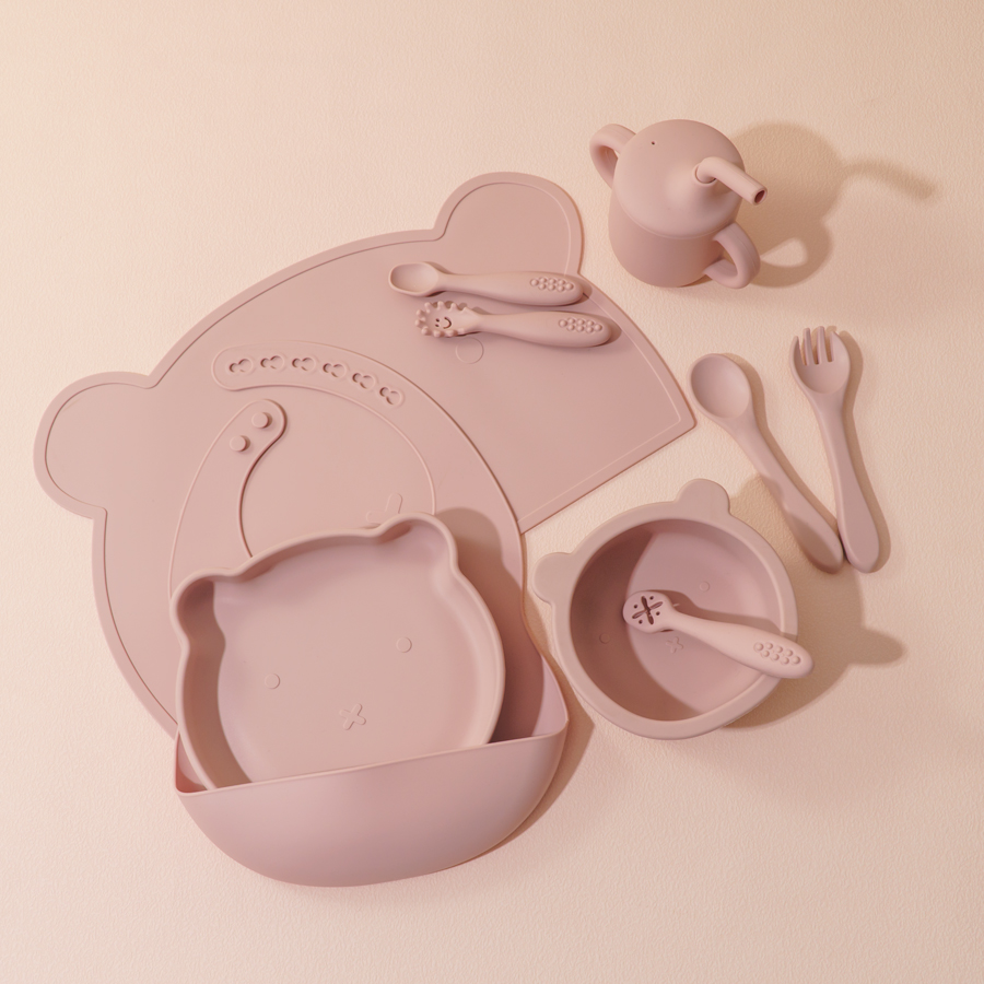 8PCS Silicone Baby Feeding Set - Baby Food Jars With Lids review and price