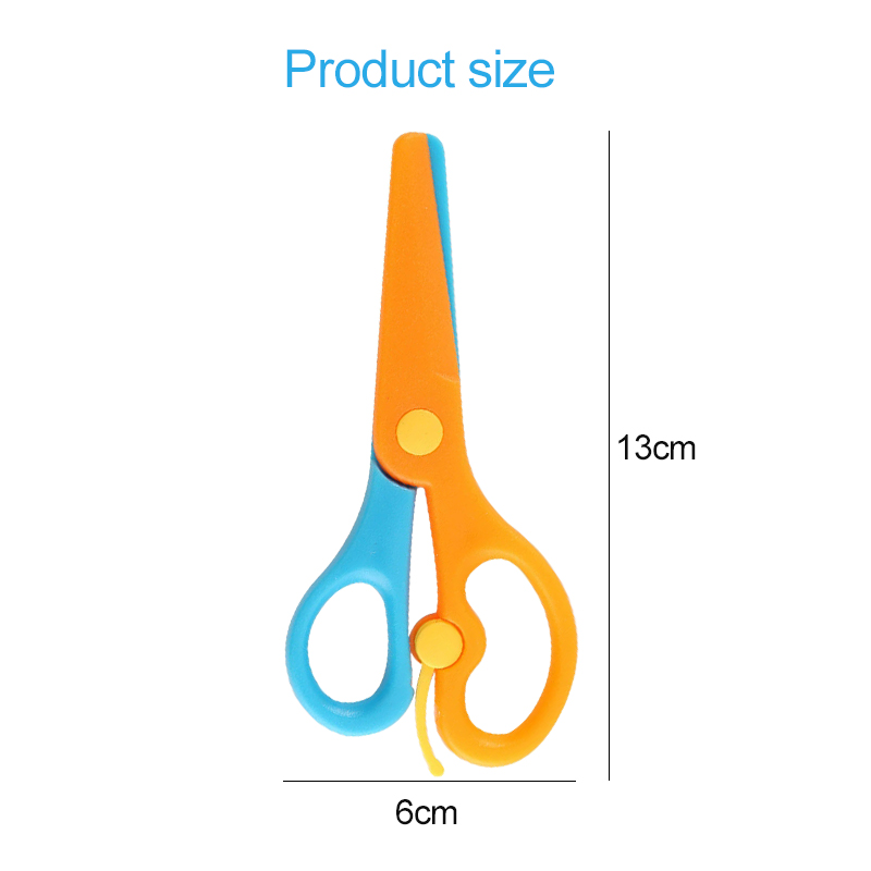 Plastic Scissors Double Color  - Baby Food Scissors review and price