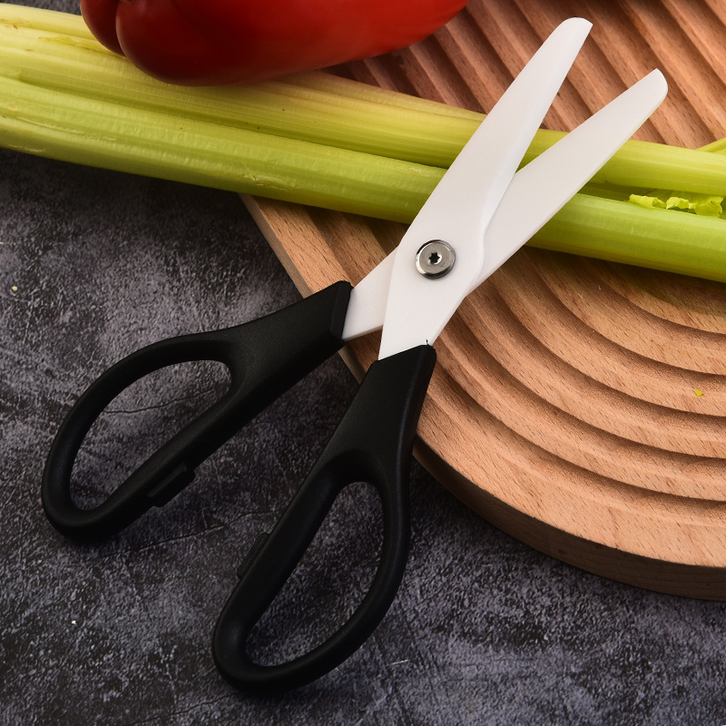 8 Inch Zirconia Ceramic Sharp  - Baby Food Scissors review and price