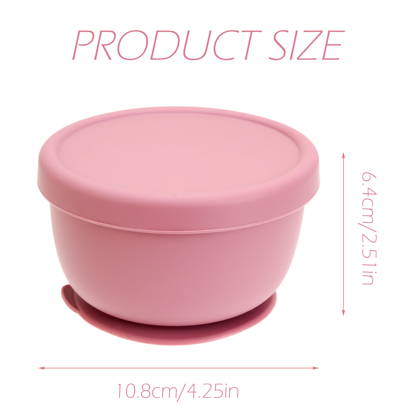 1PC Silicone Baby Feeding Bowl - Baby Food Jars With Lids review and price