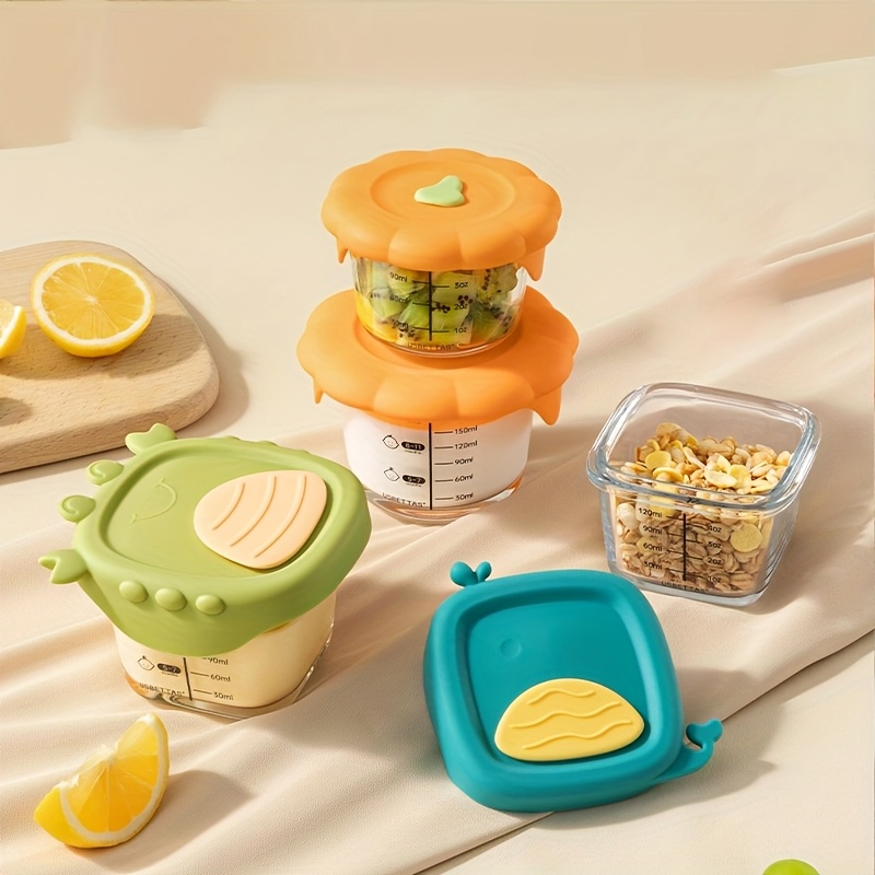 120/180ml Glass Baby Food Cont - Baby Food Jars With Lids review and price