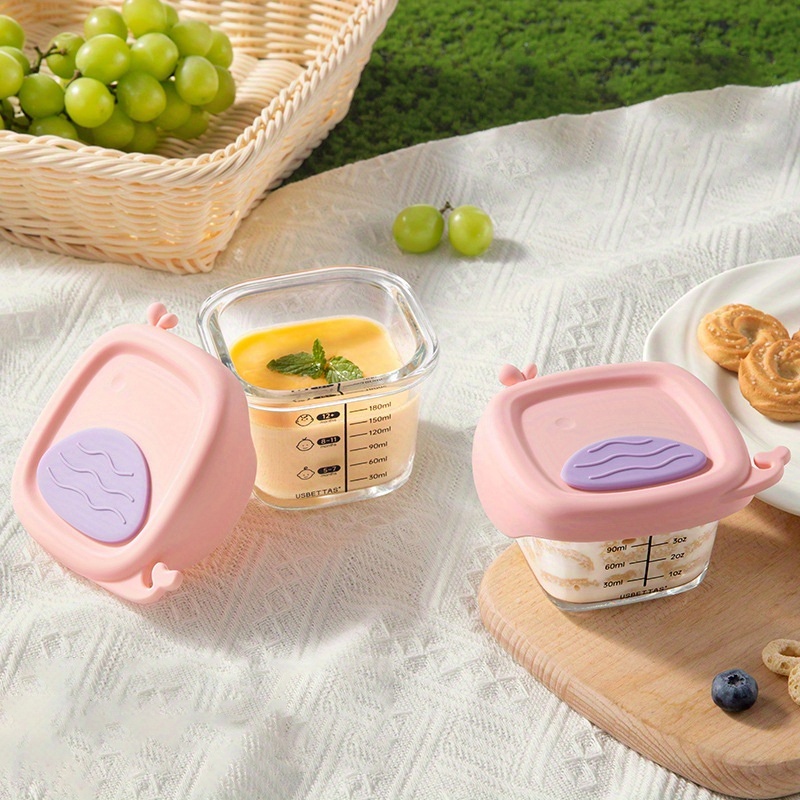120/180ml Glass Baby Food Cont - Baby Food Jars With Lids review and price