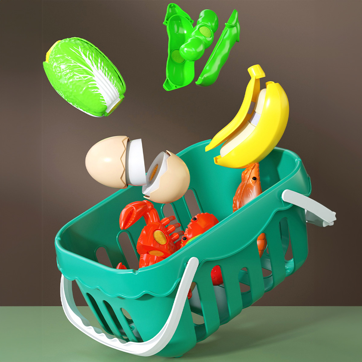 Cutting Play Food Toys Kitchen - Baby Food Vegetables review and price
