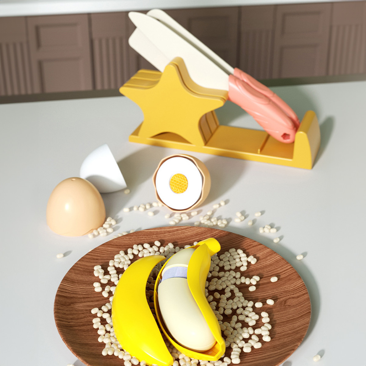Cutting Play Food Toys Kitchen - Baby Food Vegetables review and price
