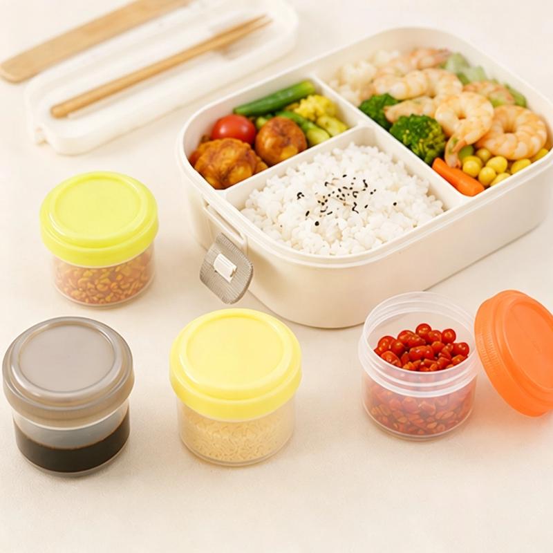 4Pcs Stackable PP Mini Food Ja - Baby Food Jars With Lids review and price