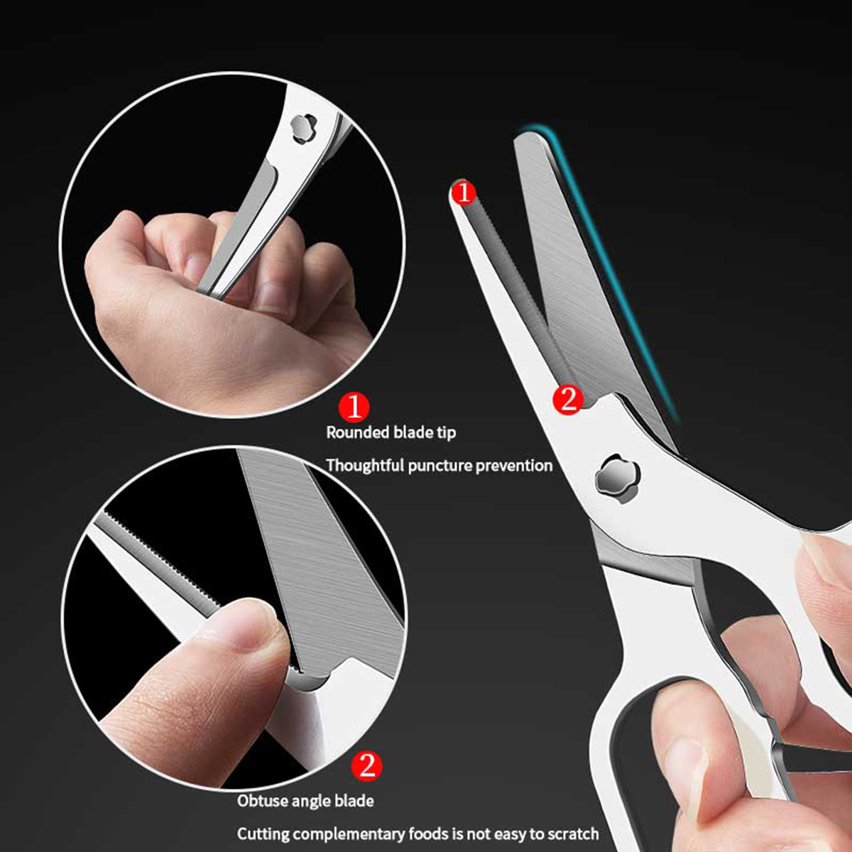 Complementary Food Scissors wi - Baby Food Scissors review and price