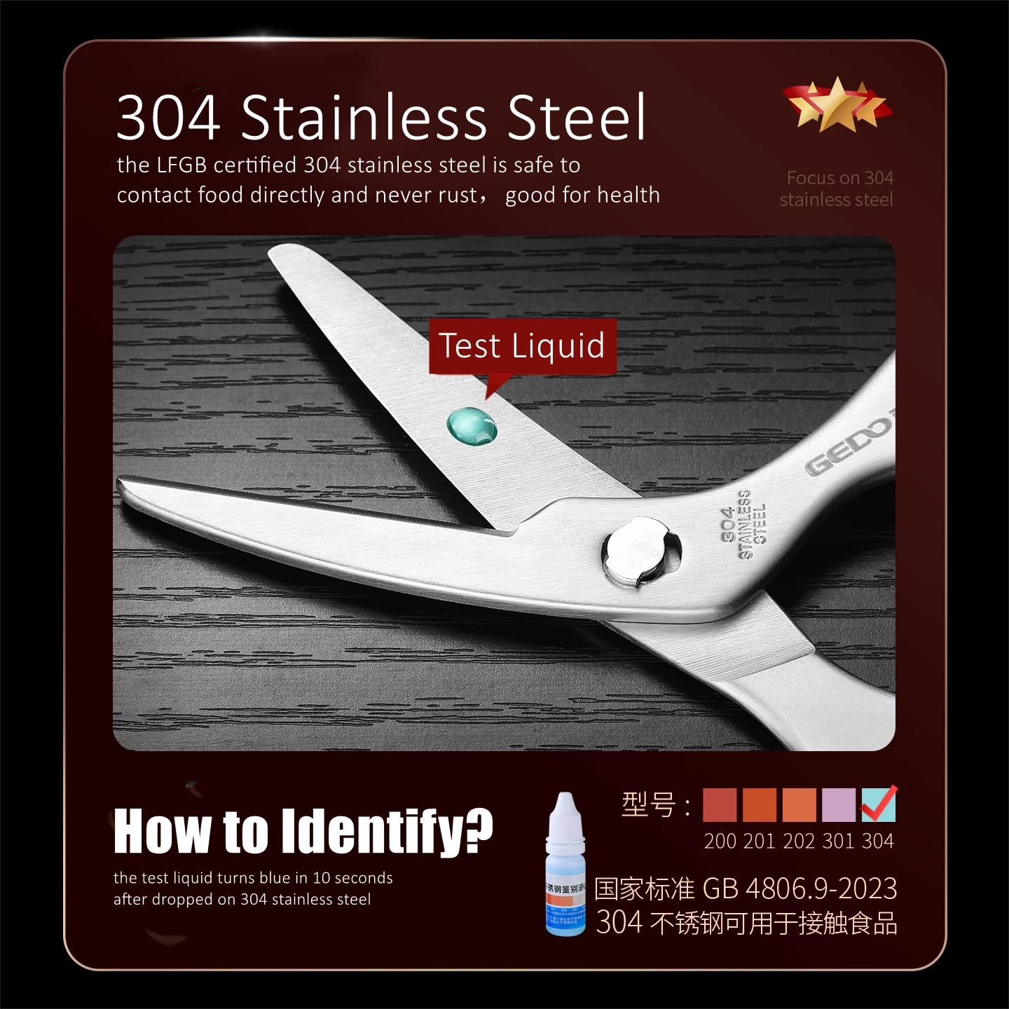 Certified Pure 304 Stainless S - Baby Food Scissors review and price