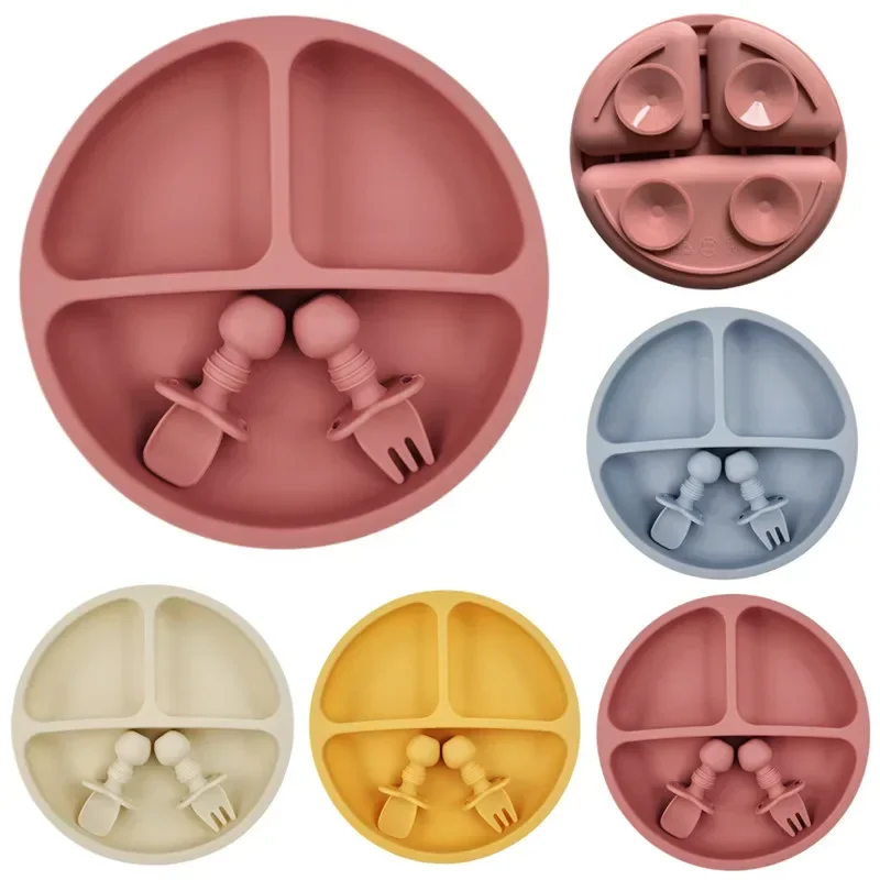 3Pcs Silicone Baby Feeding Set - Baby Food Menu review and price