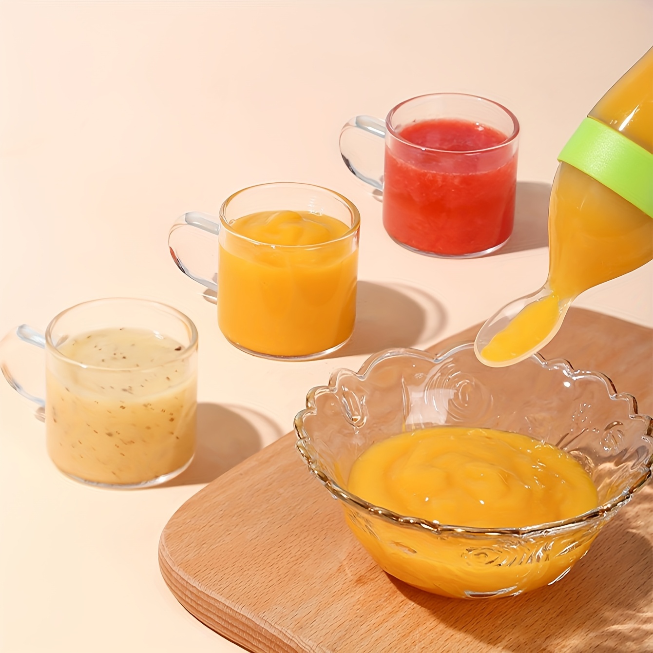 9pcs Feeding Cutlery:1 Silicon - Baby Food Vegetables review and price