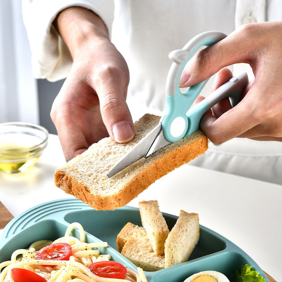 Auxiliary food scissors, food  - Baby Food Scissors review and price