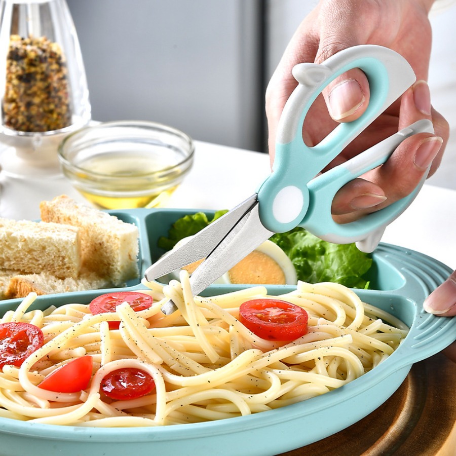 Auxiliary food scissors, food  - Baby Food Scissors review and price